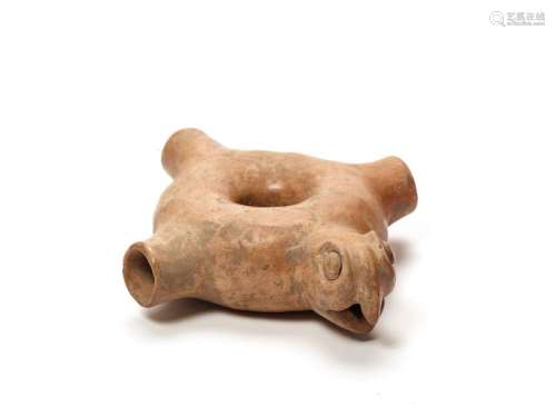 MAYA TUBE OBJECT, TIQUISATE REGION, GUATEMALA, C. 700-900 AD