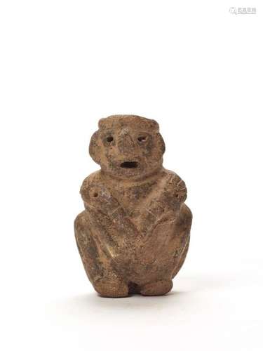 SMALL WHISTLE - CHAVIN CULTURE, PERU, C. 500 BC