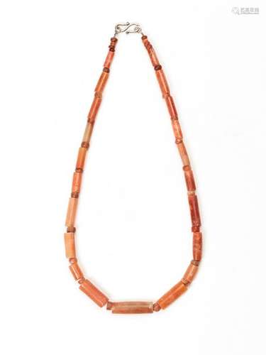 CARNELIAN NECKLACE - TAIRONA CIVILIZATION, COLOMBIA, C. 500-1200 AD