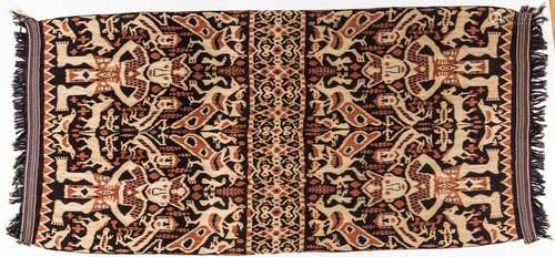 A LARGE BED RUNNER – NAGA TRIBE