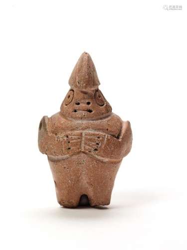 SMALL WHISTLE - CHAVIN CULTURE, PERU, C. 500 BC