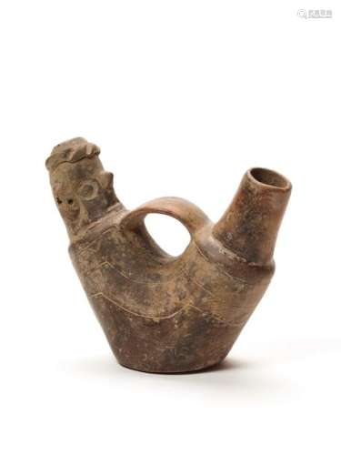U-SHAPED VESSEL - SALINAR CULTURE, PERU, C. 200 BC