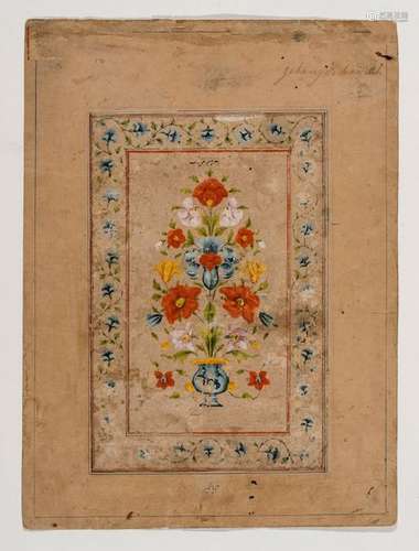 AN INDO-MUGHAL PAGE - INDIA, 18TH CENTURY