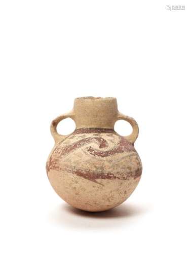 SMALL PAINTED POT - CHANCAY CULTURE, PERU, C. 1000-1200 AD