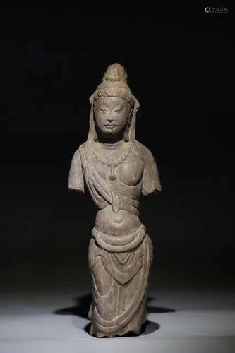 AN ANCIENT BLUESTONE FIGURE