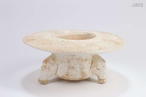 Chinese White Glazed Porcelain Decoration 