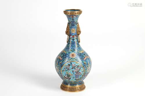 Chinese Cloisonne Vase