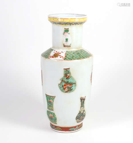 Chinese Famille-Rose Porcelain Vase