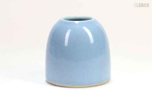 Chinese Blue Glazed Porcelain Jar