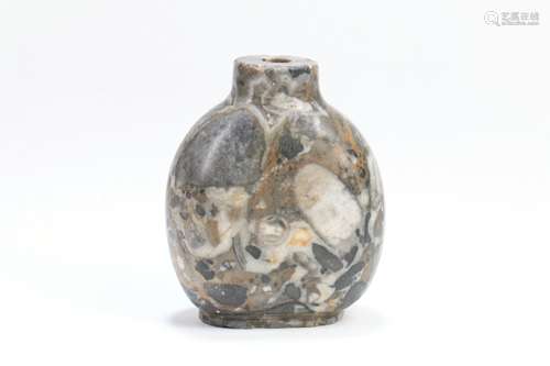 A Chinese Stone Snuff Bottle