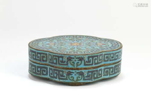 Chinese Cloisonne Box