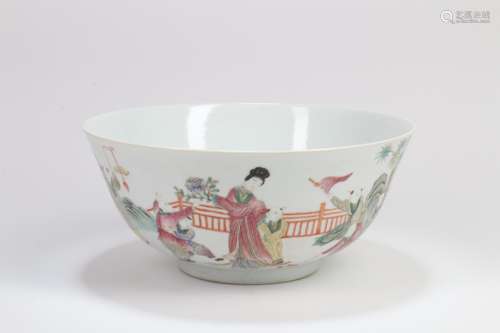 Chinese Famille-Rose Porcelain Bowl