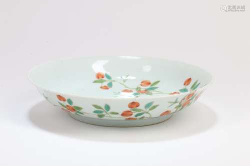 Chinese Famille-Rose Porcelain Plate