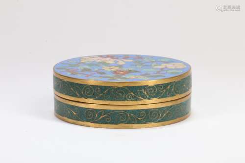 Chinese Cloisonne Box