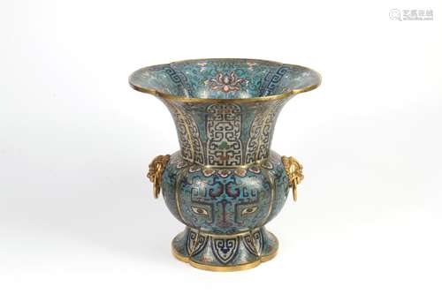 Chinese Cloisonne Vase