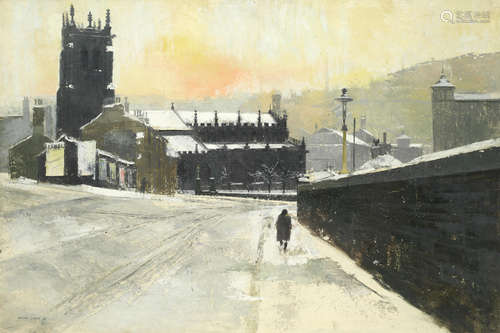 Halifax Parish Church (unframed) Heather Copley(British, 1918-2001)