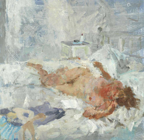 The Siesta II Bernard Dunstan R.A., R.W.A., N.E.A.C., H.P.S.(British, 1920-2017)