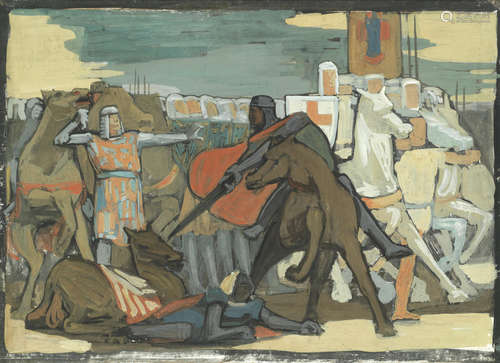 Knights in Battle Estelle Sylvia Pankhurst(British, 1882-1960)