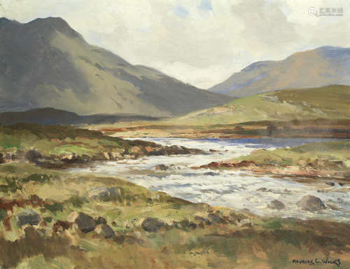 The Erriff River Maurice Canning Wilks R.U.A., A.R.H.A.(Irish, 1910-1984)