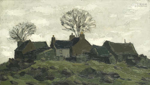 Anglesey Farm Sir Kyffin Williams R.A.(British, 1918-2006)