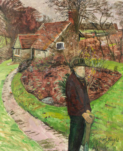 Boy Alone Carel Weight R.A.(British, 1908-1997)