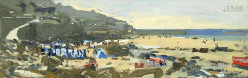 Sennen Afternoon Light Ken Howard R.A.(British, born 1932)