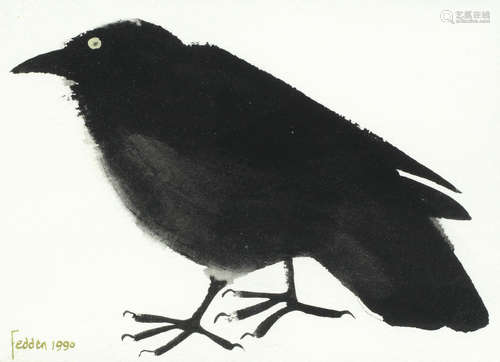 Crow Mary Fedden R.A.(British, 1915-2012)