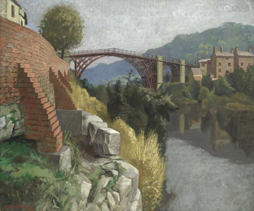 Ironbridge II John Arthur Malcolm Aldridge(British, 1905-1983)