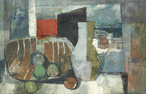 Still Life, St Ives George Hammond Steel(British, 1900-1960)