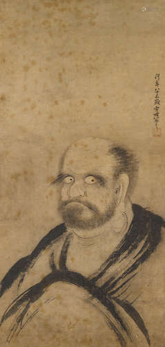 DarumaMuromachi period (1333-1573), 15th/16th century Attributed to Sesshu Toyo (1420-1506)