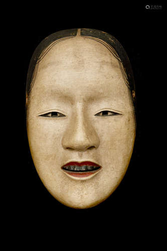 Edo period (1615-1868), 18th century A Noh mask of zo-onna