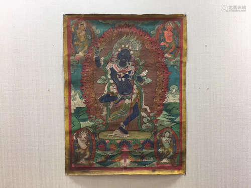 18TH CENTURY, A TIBETAN TANGKA