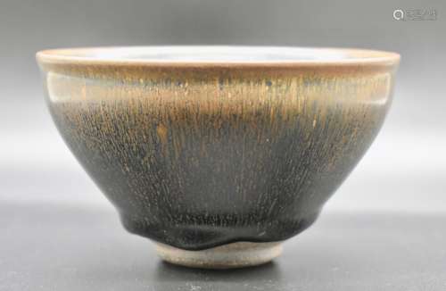 An elegant Chinese Jian 'hares fur' bowl- Song Dynasty, 12th century or later