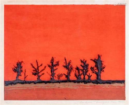 Tokio Miyashita, (Japanese, 1930-2011), Trees