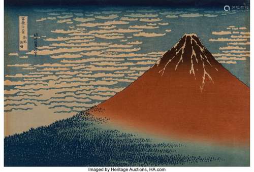 78419: Katsushika Hokusai (Japanese, 1760-1849) Clear S