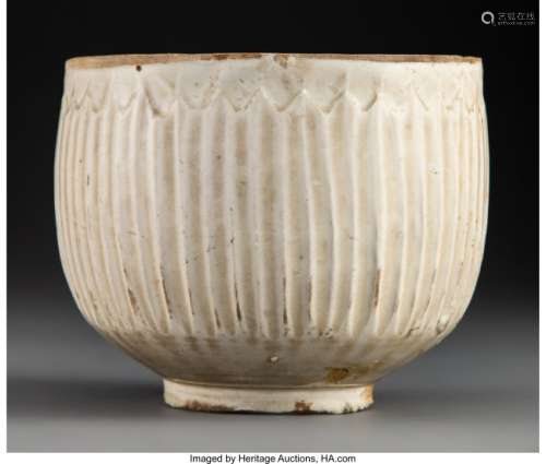 78125: A Chinese Fluted Ding-Type Footed Bowl, Northern