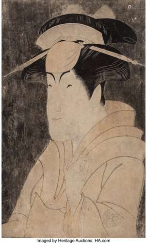 78413: Toshusai Sharaku (Japanese, active 1794-1795) Th