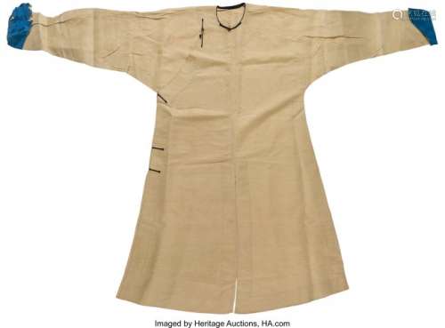 78279: Three Chinese Gauze Summer Robes, late Qing Dyna