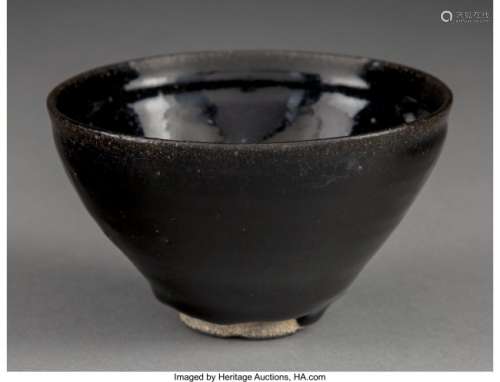 78124: A Chinese Jianyao Glazed Earthenware Bowl, Song
