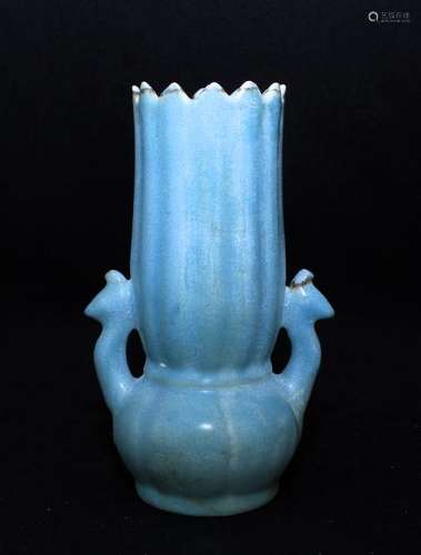 Chinese Song Porcelain RuYao Vase