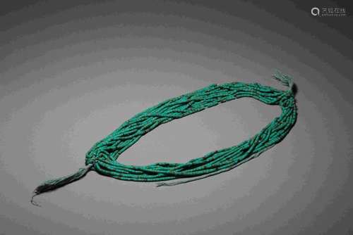 QING DYNASTY TURQUOISE STRING