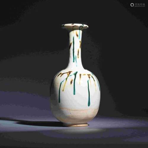 GONGXIAN KILN THREE COLORED VASE