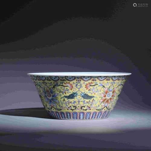 QIANLONG MARK DOUCAI BIG BOWL