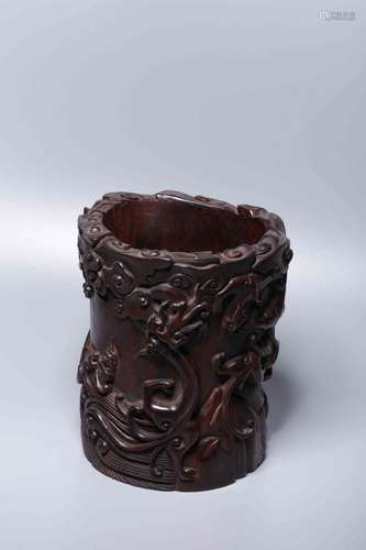 A HUANGHULI BRUSH POT