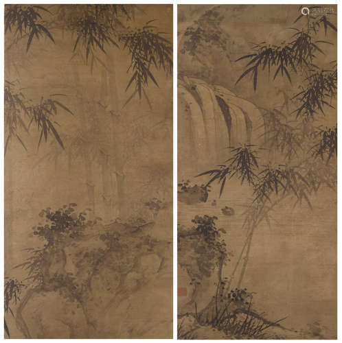 Bamboo Attributed to Zhu Sheng