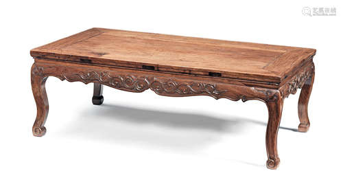 17th century A huanghuali low rectangular table, Kang