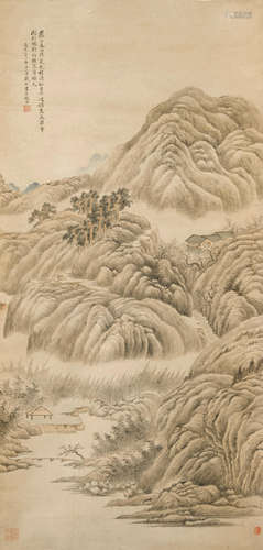 Landscape, 1846 Dai Xi (1801-1860)