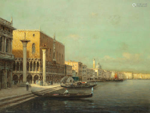 The Doge's Palace, Venice Antoine Bouvard(French, 1870-1956)