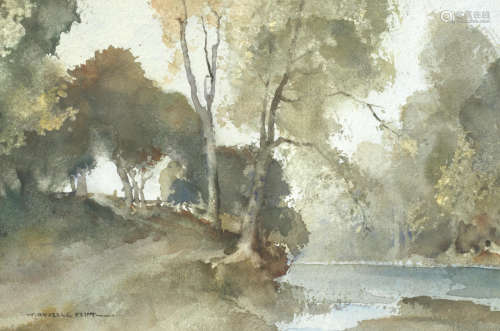 'Autumn on the Baïse' Sir William Russell Flint, RA, PRWS(1880-1969)