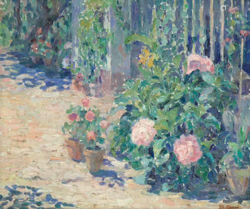 A garden in summer Blanche Camus(1881-1968)